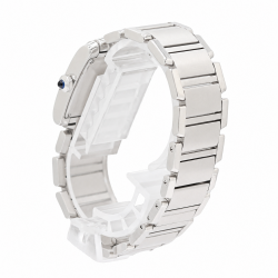Cartier Tank Française Midsize WSTA0005 Diamond Bezel Watch